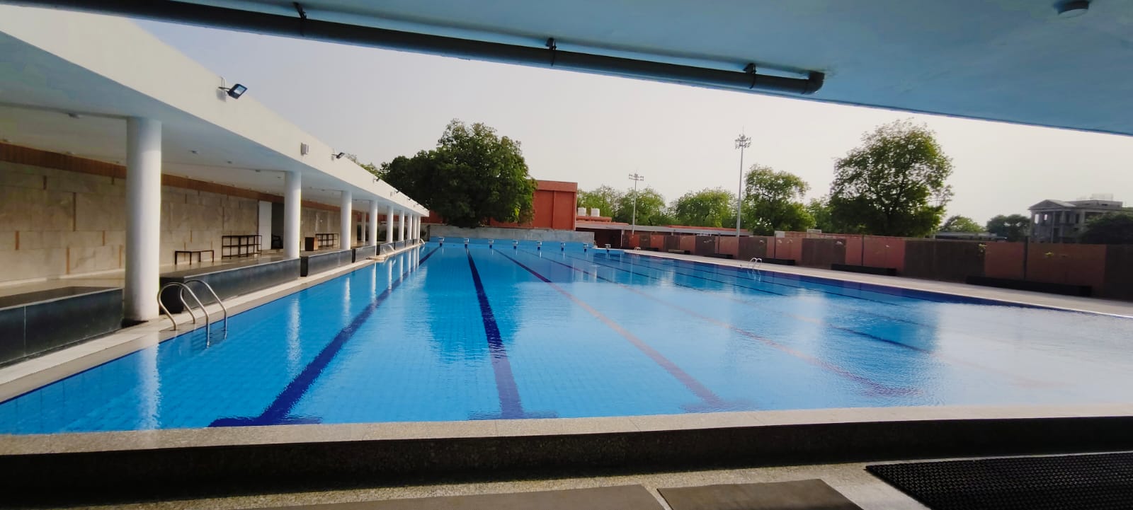 Pool Side View