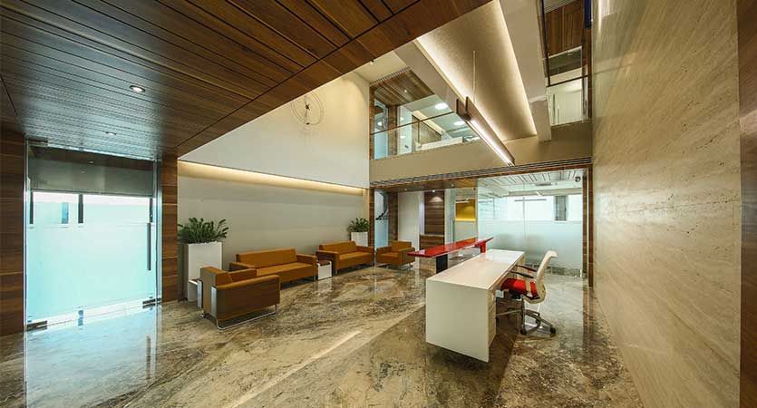 PSP House - Reception Lobby